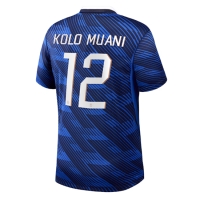 Frankrike Randal Kolo Muani #12 Hemmatröja VM 2026 Kortärmad